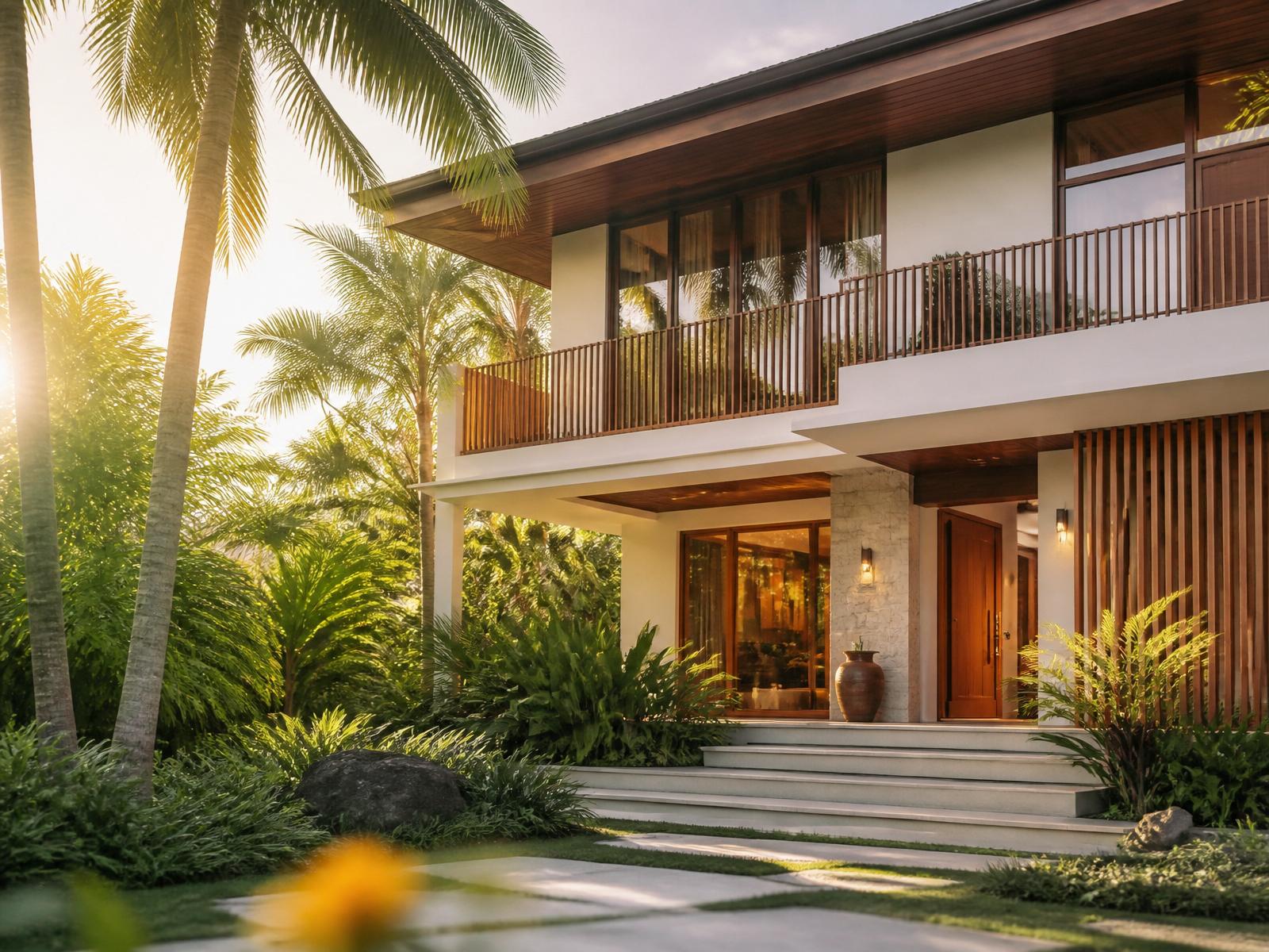 Modern Filipino family home